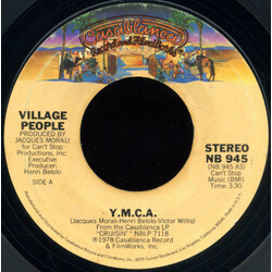 Village People Y.M.C.A. Vinyl 7" USED