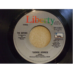 The Vapors Turning Japanese Vinyl 7" USED
