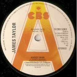 James Taylor (2) Handy Man Vinyl 7" USED
