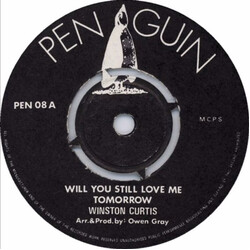 Winston Curtis Will You Still Love Me Tomorrow Vinyl 7" USED