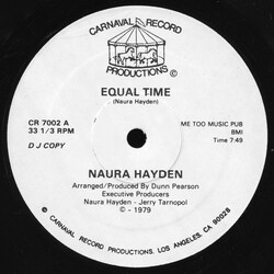 Naura Hayden Equal Time VINYL 12" USED