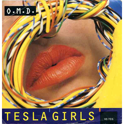 Orchestral Manoeuvres In The Dark Tesla Girls Vinyl 7" USED