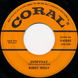 Buddy Holly Everyday / Peggy Sue Vinyl 7" USED