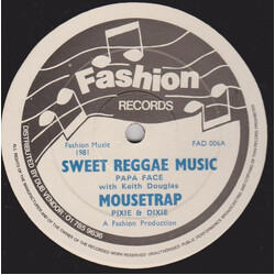 Papa Face / Keith Douglas / Pixie And Dixie Sweet Reggae Music / Mousetrap / D.j. Jamboree Vinyl 12" USED
