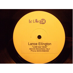 Lance Ellington Lost Our Love Vinyl 12" USED