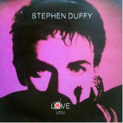 Stephen Duffy I Love You Vinyl 7" USED