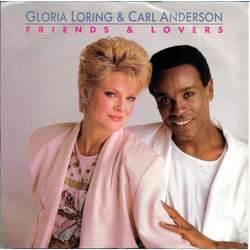 Gloria Loring / Carl Anderson Friends & Lovers Vinyl 7" USED