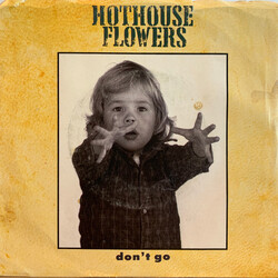 Hothouse Flowers Don't Go Vinyl 7" USED
