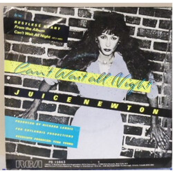Juice Newton Can't Wait All Night Vinyl 7" USED