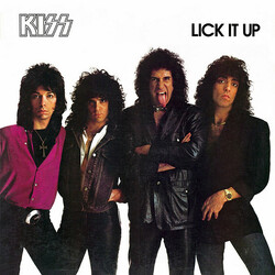 Kiss Lick It Up Vinyl LP USED