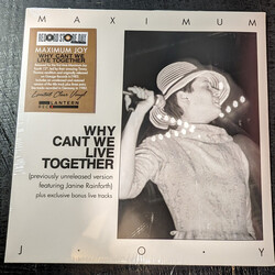 Maximum Joy Why Can't We Live Together Vinyl 12" USED
