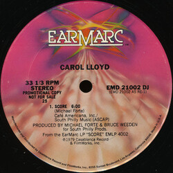 Carol Lloyd Score / Shake Me Wake Me VINYL 12" USED