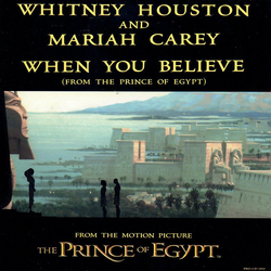 Whitney Houston / Mariah Carey When You Believe (From The Prince Of Egypt) CD USED