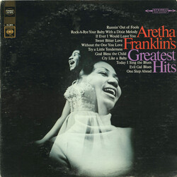 Aretha Franklin Aretha Franklin's Greatest Hits Vinyl LP USED