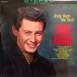 Eddie Fisher Bring Back The Thrill Vinyl LP USED