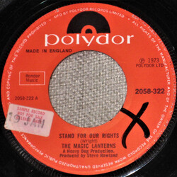 Magic Lanterns Stand For Our Rights Vinyl 7" USED