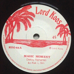 Delroy Alphonso / Lloydie Slim / The Aggrovators Magic Moment / Magic Dub Vinyl 7" USED