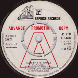 Clifford Davis Man Of The World Vinyl 7" USED