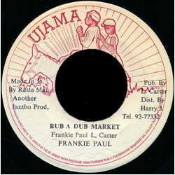 Frankie Paul Rub A Dub Market Vinyl 7" USED