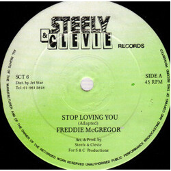 Freddie McGregor Stop Loving You Vinyl 12" USED