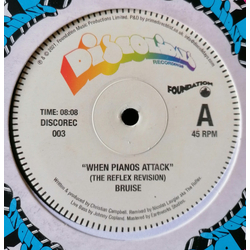 Bruise (4) / Lou Hayter When Pianos Attack / Time Out Of Mind Vinyl 12" USED