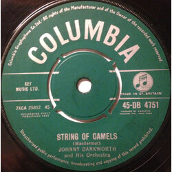 The John Dankworth Orchestra Strings Of Camels Vinyl 7" USED