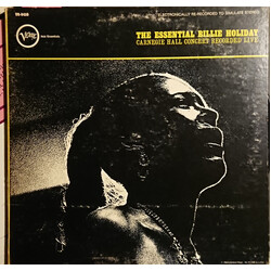Billie Holiday The Essential Billie Holiday - Carnegie Hall Concert Vinyl LP USED