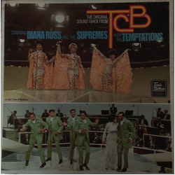 The Supremes / The Temptations (The Original Soundtrack From) TCB Vinyl LP USED