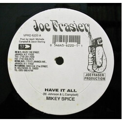 Mikey Spice Have It All Vinyl 12" USED
