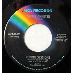 Ronnie Sessions Sweet Annette Vinyl 7" USED