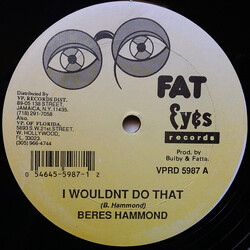Beres Hammond I Wouldn't Do That Vinyl 12" USED