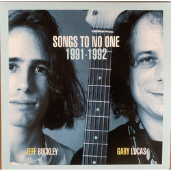 Jeff Buckley / Gary Lucas Songs To No One 1991-1992 Vinyl 2 LP USED