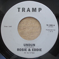 Rosie & Eddie Undun Vinyl 7" USED