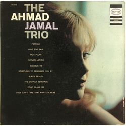 Ahmad Jamal Trio The Ahmad Jamal Trio Vinyl LP USED