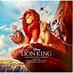 Elton John / Tim Rice / Hans Zimmer The Lion King  (Original Motion Picture Soundtrack) Vinyl LP USED
