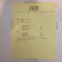 John Cale Music For A New Society Vinyl LP USED