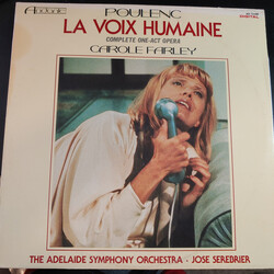 Carole Farley / Jose Serebrier / Adelaide Symphony Orchestra La Voix Humaine Vinyl LP USED