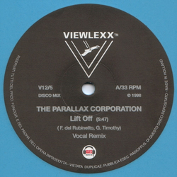 The Parallax Corporation Lift Off Vinyl 12" USED