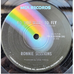 Ronnie Sessions Do You Want To Fly Vinyl 7" USED