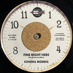 Kendra Morris Fine Right Here Vinyl 7" USED