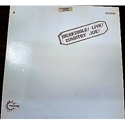 Country Joe McDonald Incredible ! Live ! Vinyl LP USED
