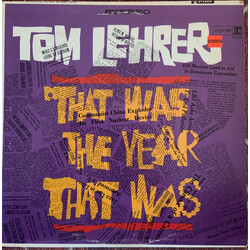 Tom Lehrer That Was The Year That Was Vinyl LP USED