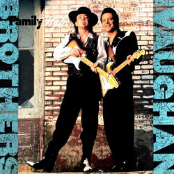 The Vaughan Brothers Family Style Vinyl LP USED