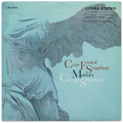 César Franck / Pierre Monteux / Chicago Symphony Orchestra Symphony In D Minor Vinyl LP USED