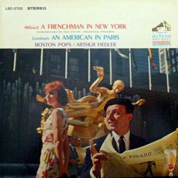 Boston Pops Orchestra / Arthur Fiedler / Darius Milhaud / George Gershwin A Frenchman In New York / An American In Paris Vinyl LP USED