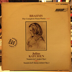 Johannes Brahms / Julius Katchen The Complete Piano Works Vol. 3 Vinyl LP USED