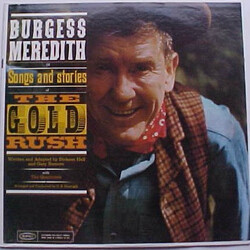 Burgess Meredith / The Quartones Songs And Stories Of The Gold Rush Vinyl LP USED