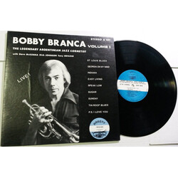 Bobby Branca Live - Volume 1 - The Legendary Argentinian Jazz Cornetist Vinyl LP USED