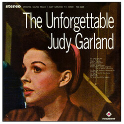 Judy Garland The Unforgettable Judy Garland (Original Sound Track Recording From The Judy Garland T.V. Show) Vinyl LP USED