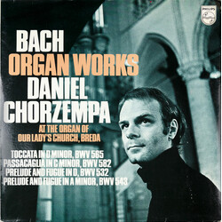 Johann Sebastian Bach / Daniel Chorzempa Organ Works Vinyl LP USED